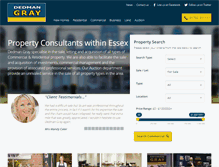 Tablet Screenshot of dedmangray.co.uk